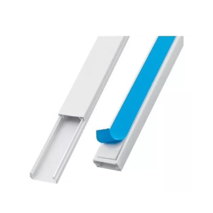 CANALETA PLASTICA ADHESIVA 12x12x2mts: