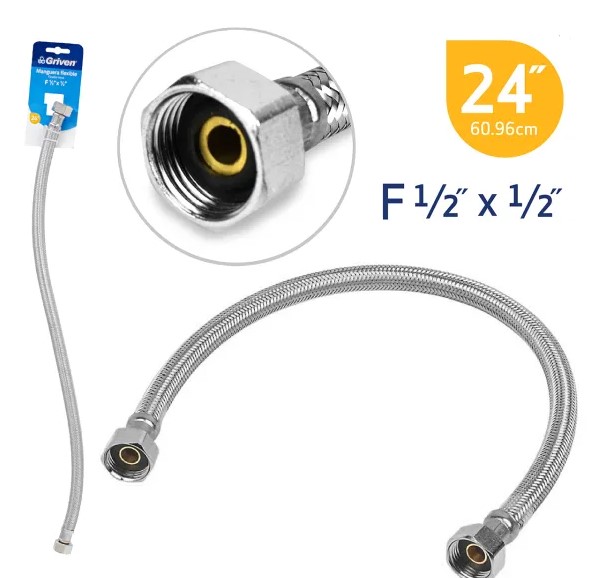 CANILLA GRIVEN METAL 1/2x1/2 