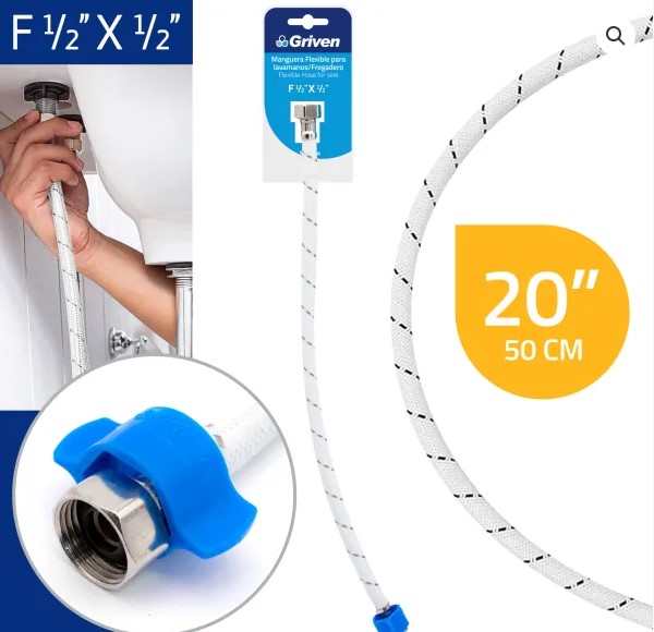 CANILLA GRIVEN NYLON FLEX 1/2x1/2 