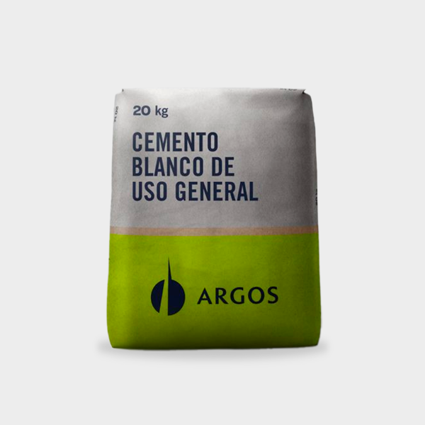 CEMENTO BLANCO ARGOS (20 Kg):