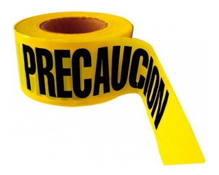 CINTA DE PRECAUC AMARILLA 300 mts ZASC