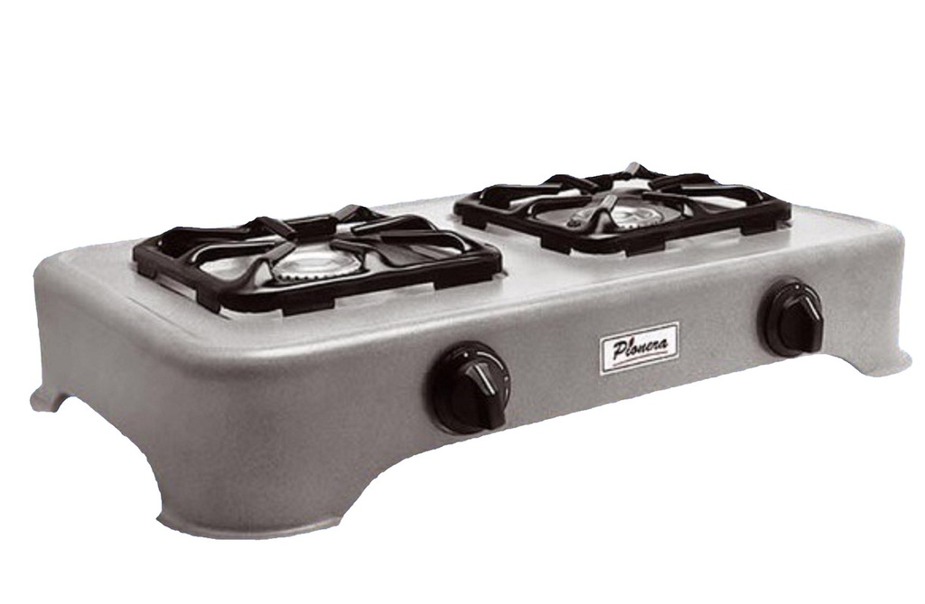 COCINA A GAS PIONERA 2 HORNILLAS: