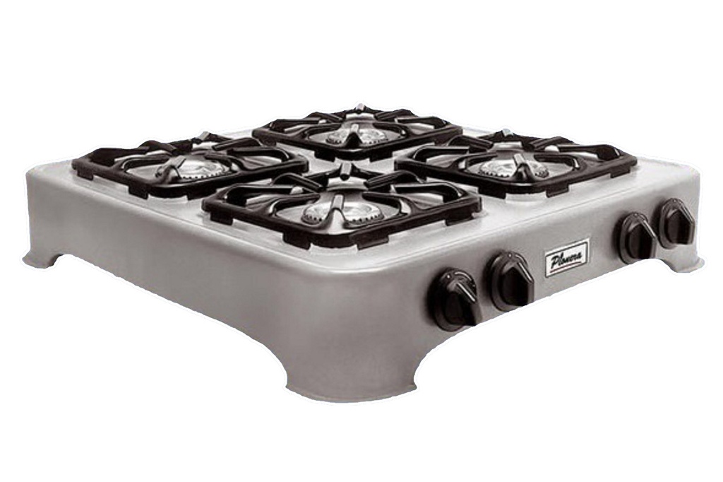 COCINA A GAS PIONERA 4 HORNILLAS: