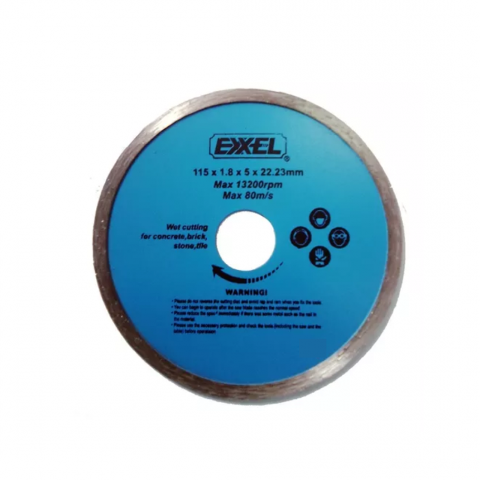 DISCO DIAM 4.5" EXXEL CONTI "HUMEDO":