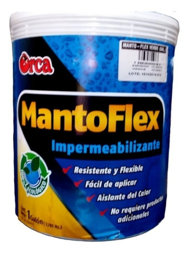 GALON MANTO-FLEX VERDE: