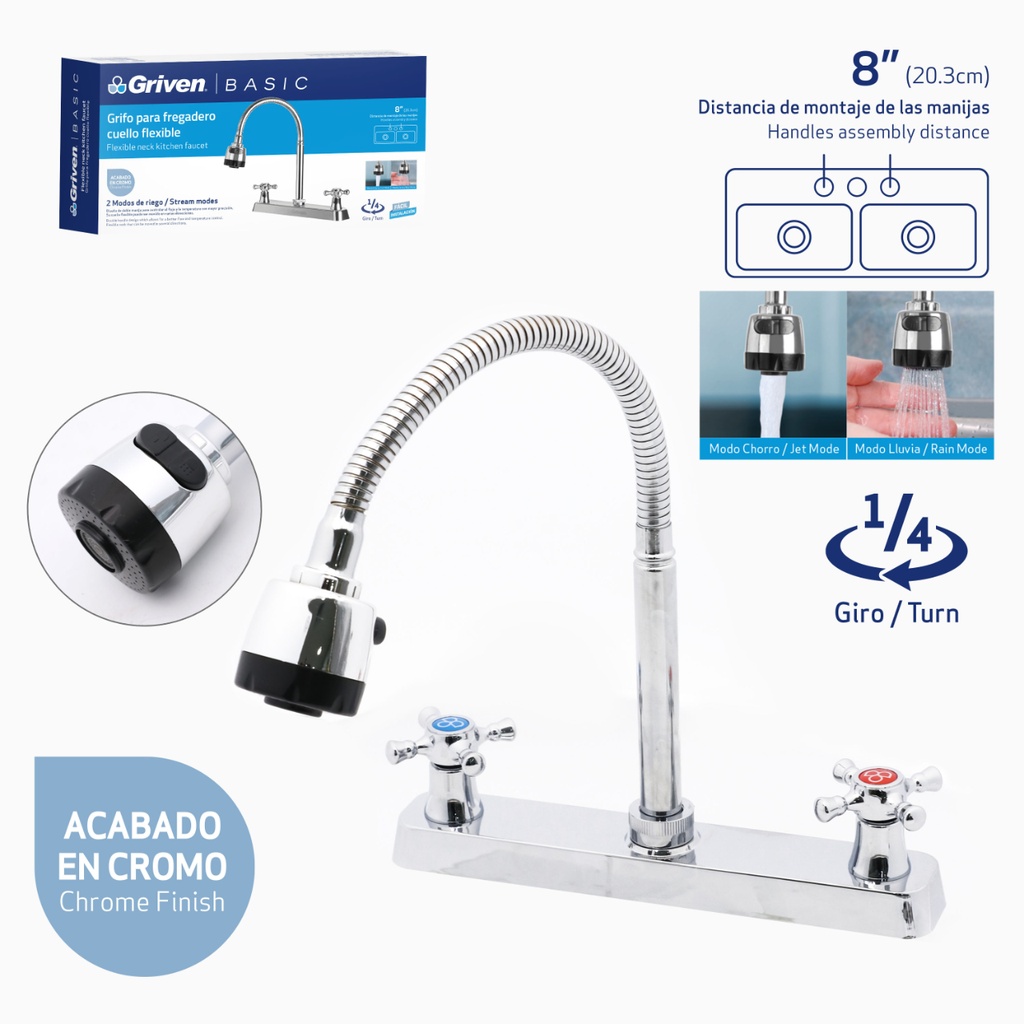 GRUPO FREG. DOBLE CUELLO FLEXIBL GRIVEN: