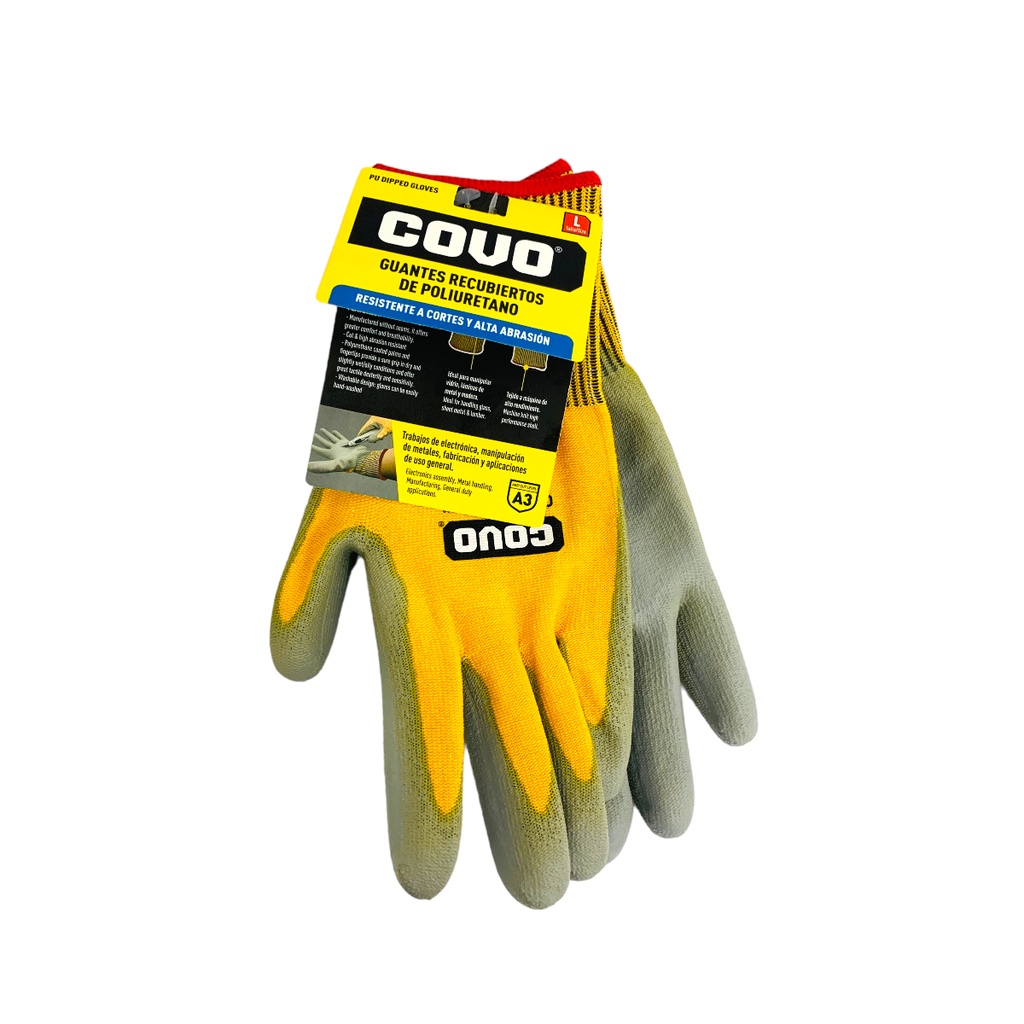 GUANTE POLIURETANO ANTICORTE COVO: