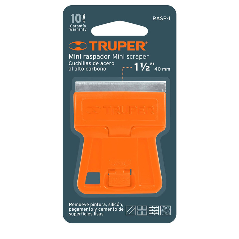 MINI RASPADOR TRUPER M/PLASTICO: