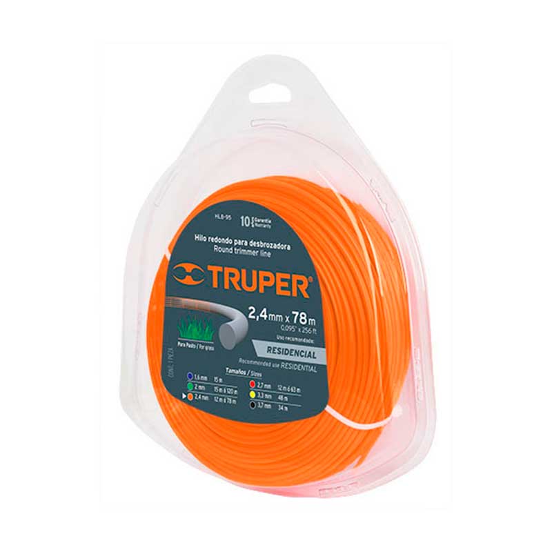 NYLON DESMAL TRUPER NARAN 2.4mm x12mts: