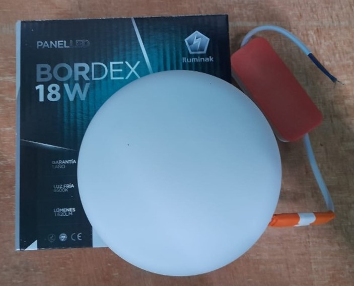 PANEL LED BORDEX EMP. REDO 18W 6000K: