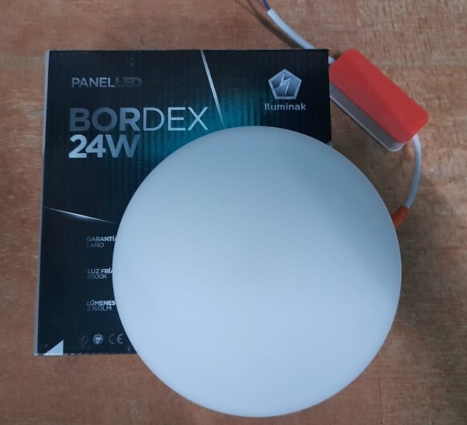 PANEL LED BORDEX EMP. REDO 24W 6000K: