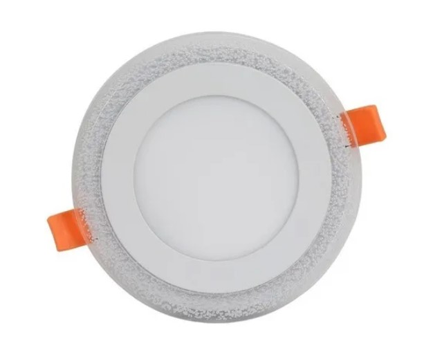 PANEL LED TEXTURI 12W+4W AZUL 08-134|+0