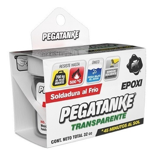 PEGATANKE TRANSPARENTE 45 MINUTOS: