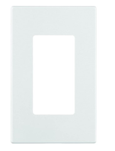 PLACA DECORA LEVITON BLANCA:
