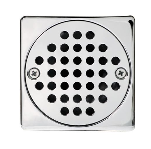 REJILLA 2" FP CROM GDE CUADRA PERFOR: