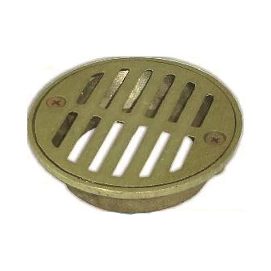 REJILLON 6" BRONCE ABIERTA:
