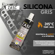 SILICON GRIS ALTA TEMPERAT 85 ML :