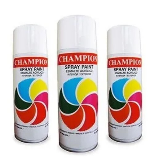 SPRAY CHAMPION BLANCO MATE: