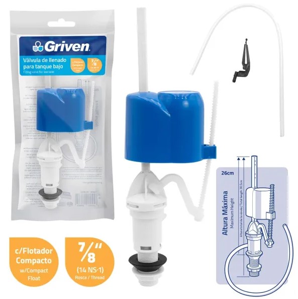 SURTIDOR GRIVEN CORTO 6-822: