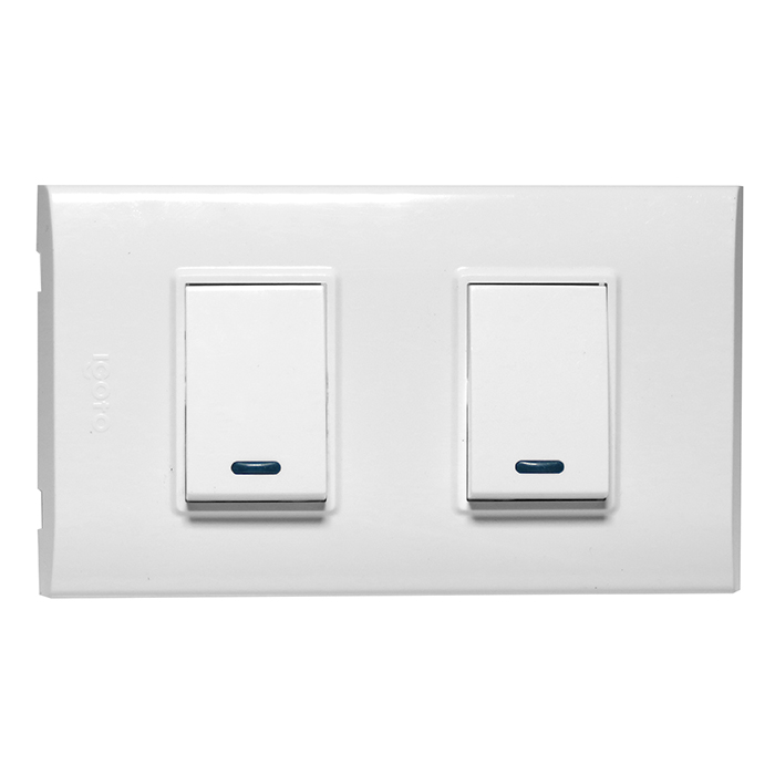 SWICH DOBLE EMP PEQ IGOTO B- BLANCO: