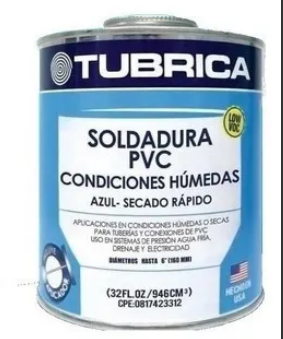 1/32 PEGA COND HUMEDAS AZUL TUBRICA: