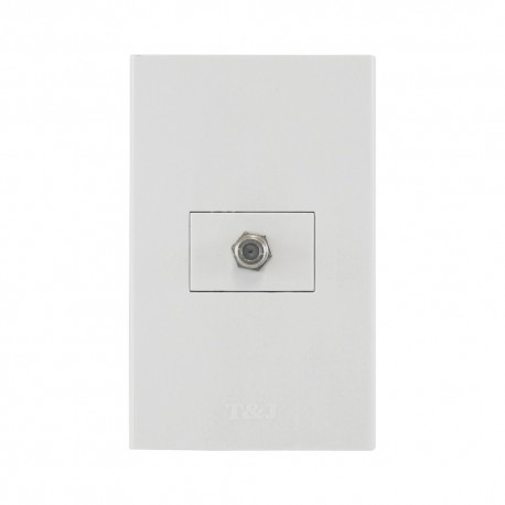TOMA COAXIAL TV SKD3 WHITE +0