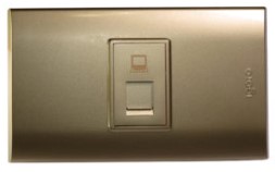 TOMA P/RJ45 EMP IGOTO "B" GOLD: