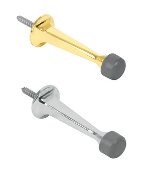 TOPE PUERTA HERMEX RECTO CROMADO: