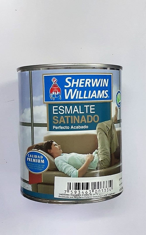 1/4 ESM. SHERWIN W. NEGRO SATINADO: