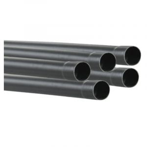 TUBO AN PVC NEGRO 4" x 3mts: