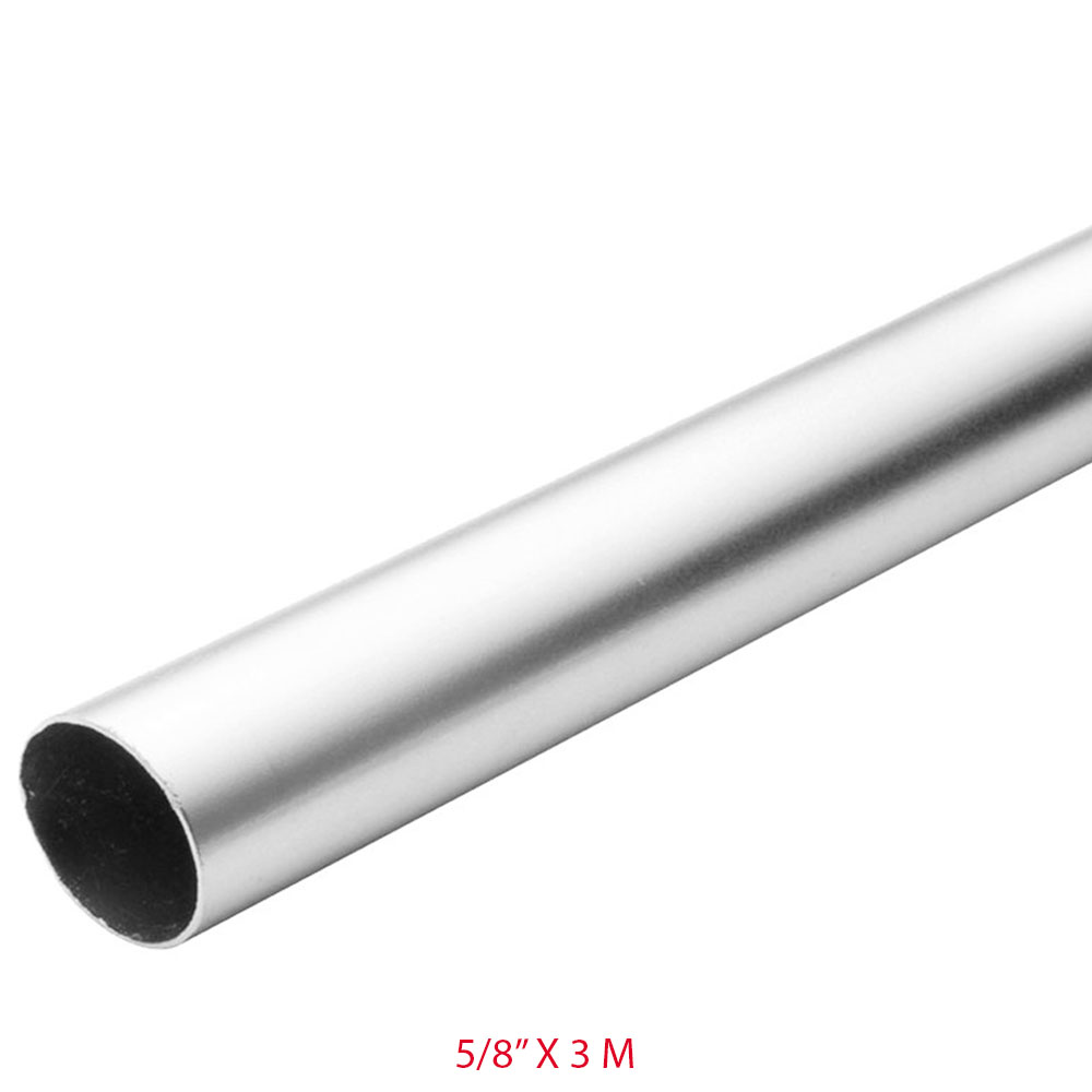 TUBO CORT ALUM.  5/8" POR METRO:
