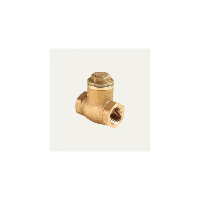 VALV CHECK HORIZ BRONCE  3/4":