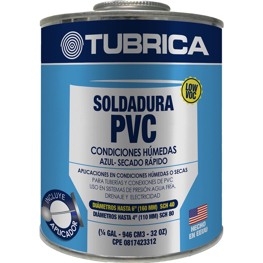 1/64 PEGA COND HUMEDAS AZUL TUBRICA: