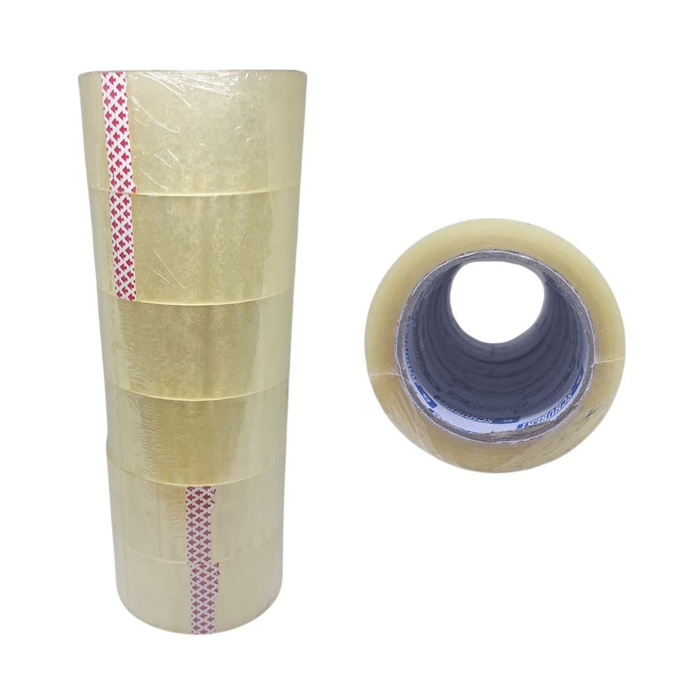 CINTA EMPAQ ZASC 91Mtrs TRANSPARENTE: