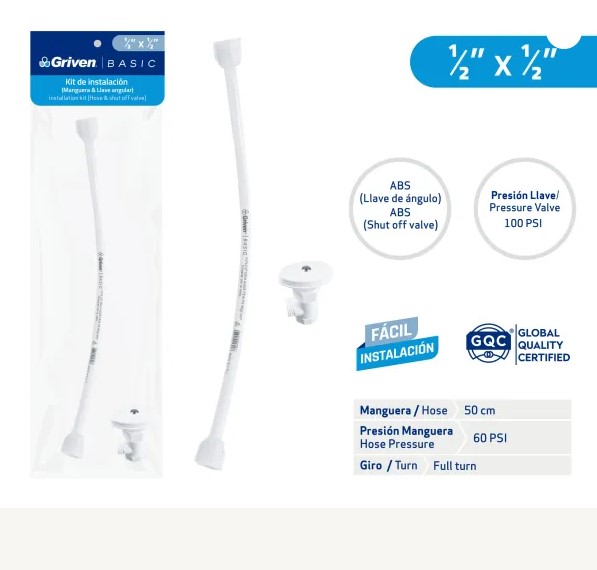CANILLA + LLAV ARRES 1/2x1/2 GRIVEN: