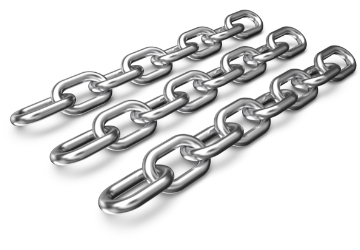 CADENA GALVANIZADA 1/2" POR METRO