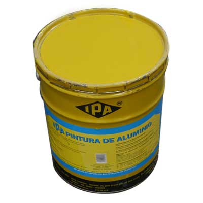CUNETE PINTURA ALUMINIO IPA (5 GAL)