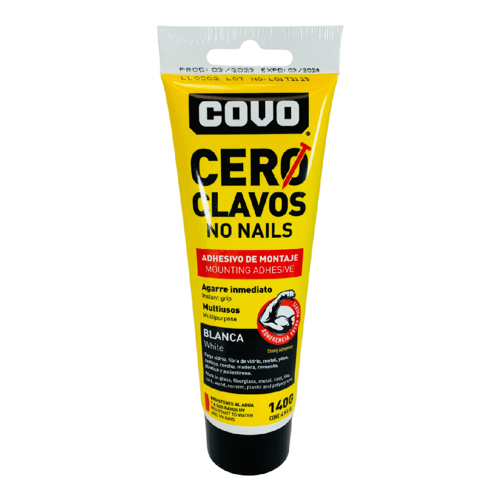 PEGA NO MAS CLAVOS 140 Grm COVO: