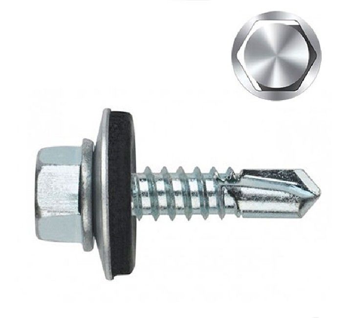 TORN. AUTOTALAD HEX 12 X 1 1/2" TECHO