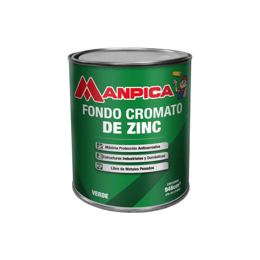1/4 FONDO CROMATO DE ZINC MANPICA: