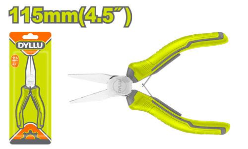 ALICATE MINI PUNTA PLANA 4.5" DYLLU