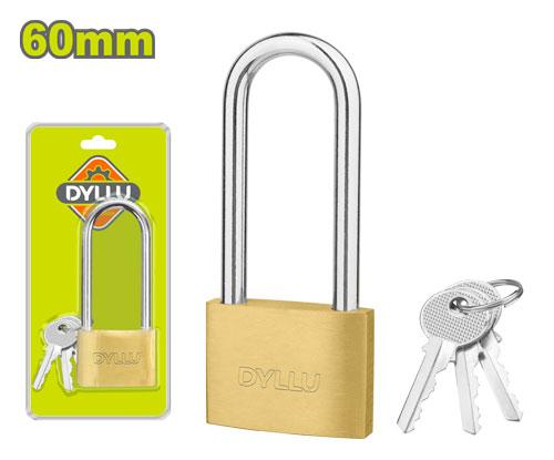 CANDADO ARCO LARGO 60mm DYLLU: