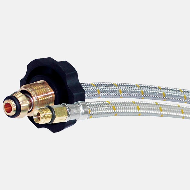 CANILLA DE ACERO P/GAS 55Cms GRIVEN