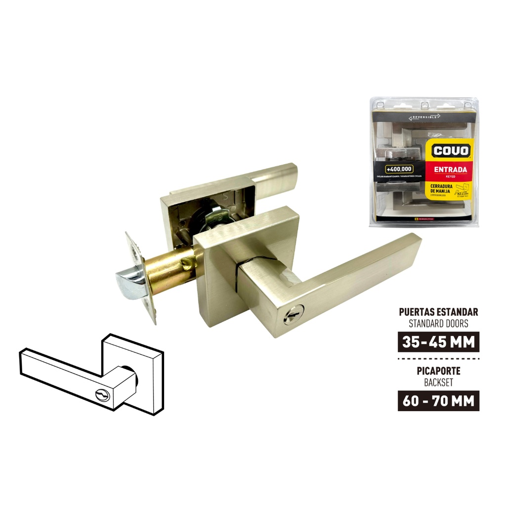 CERRAD M/RECTA HABIT SATINADA COVO: