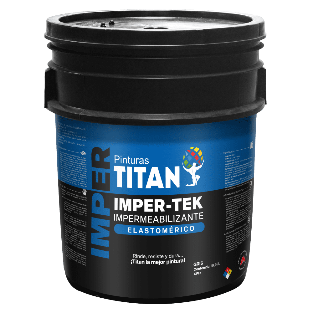 CUNETE IMPER-TEK GRIS TITAN (5gl):