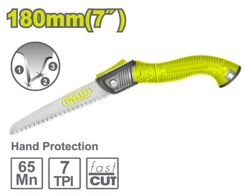 SERRUCHO P/PODAR PLEGABLE  7" DYLLU