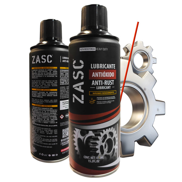 SPRAY LUBRICANTE ANTIOXIDO 450ml ZASC: