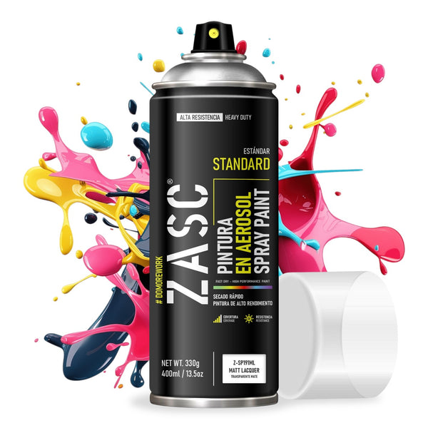 SPRAY ZASC TRANSPARENTE MATE 400ml: