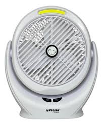 VENTILADOR 6" RECARG C/LAMP 5w RUN: