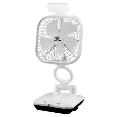 VENTILADOR 6" RECARG C/LAMP 5w RUN: